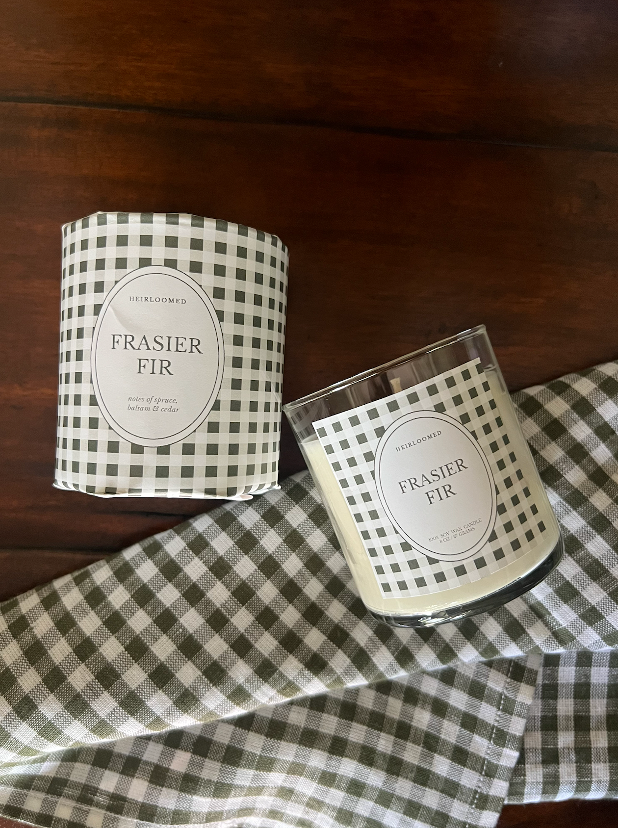 CHRISTMAS CANDLE - FRASIER FIR