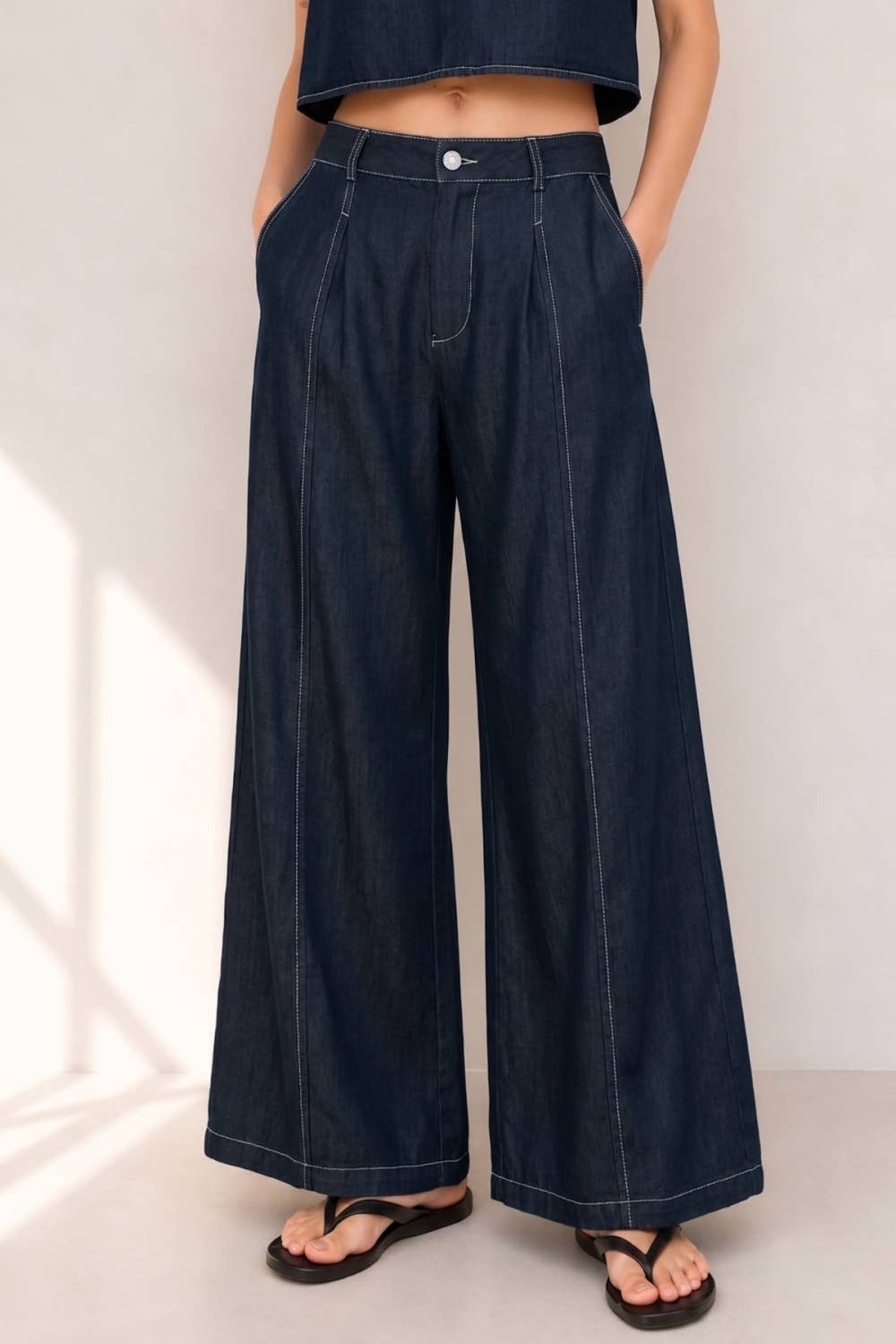 BRIDGETTE DENIM TROUSER