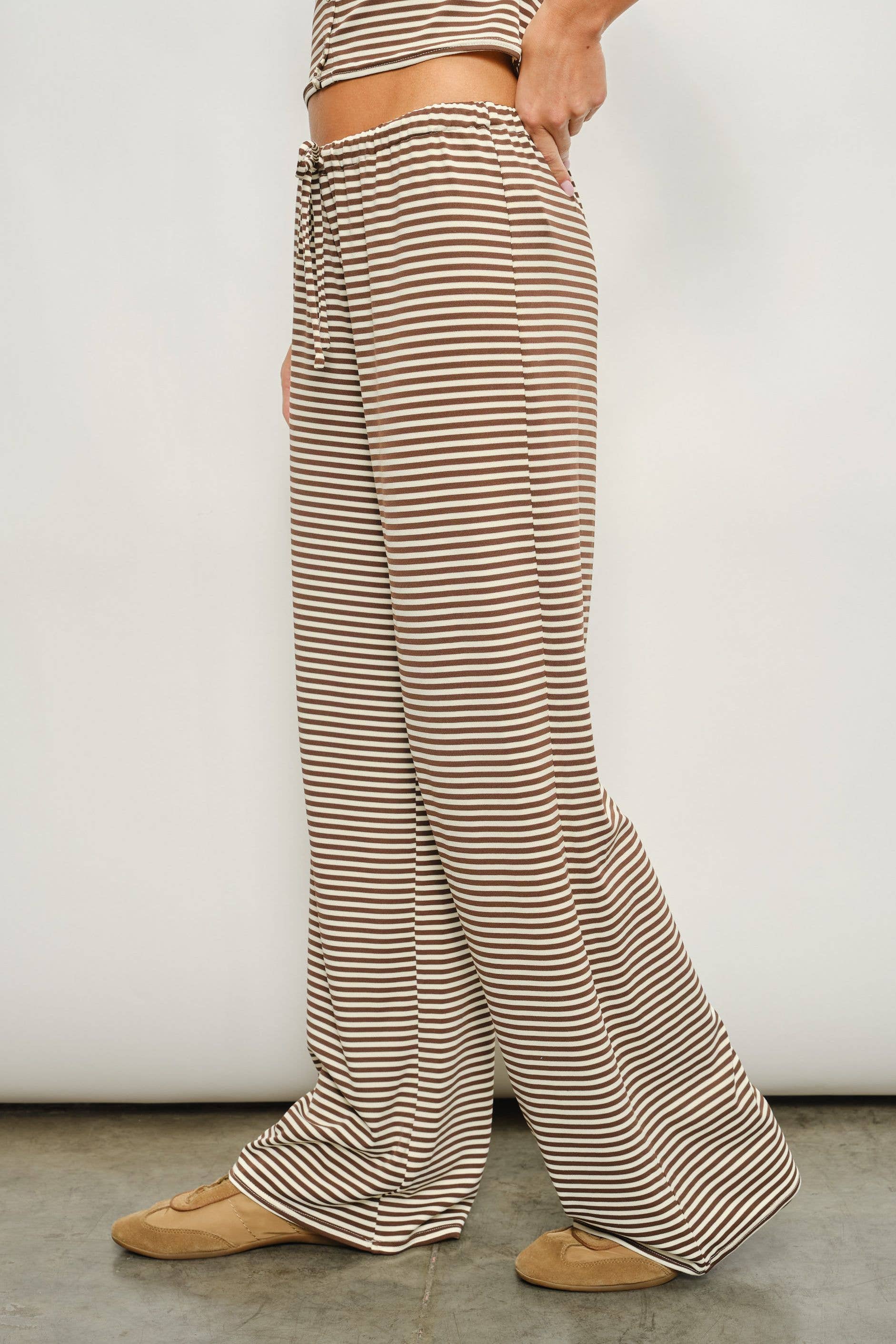 SOLANA BEACH STRIPED PANTS