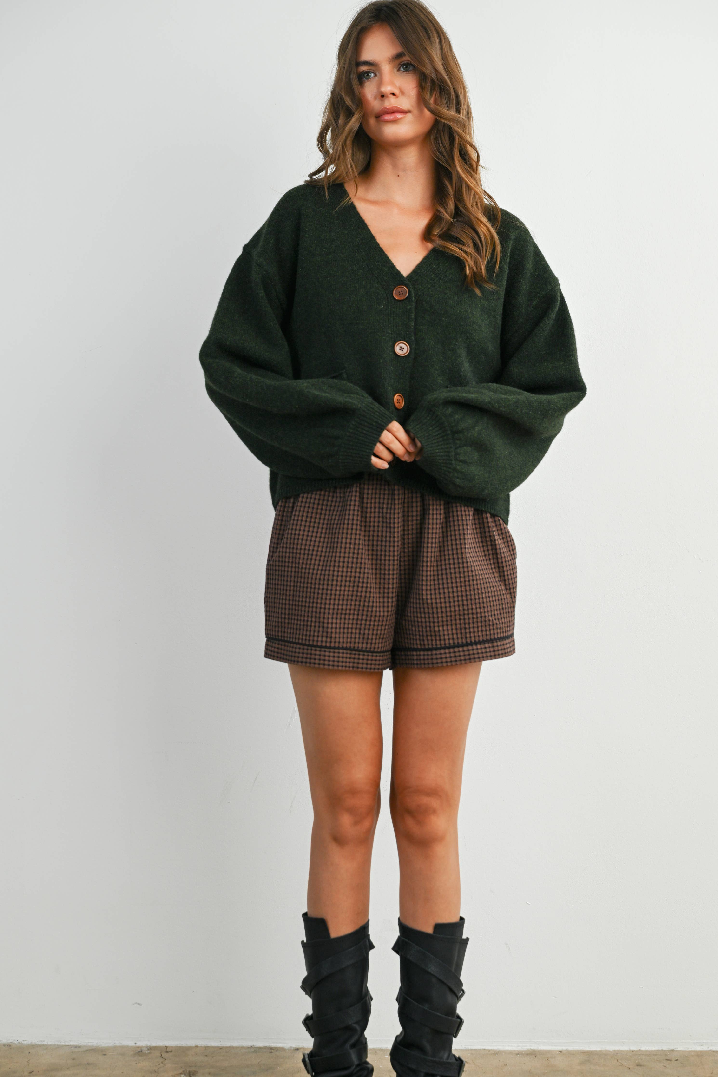 ASHFORD GINGHAM SHORT