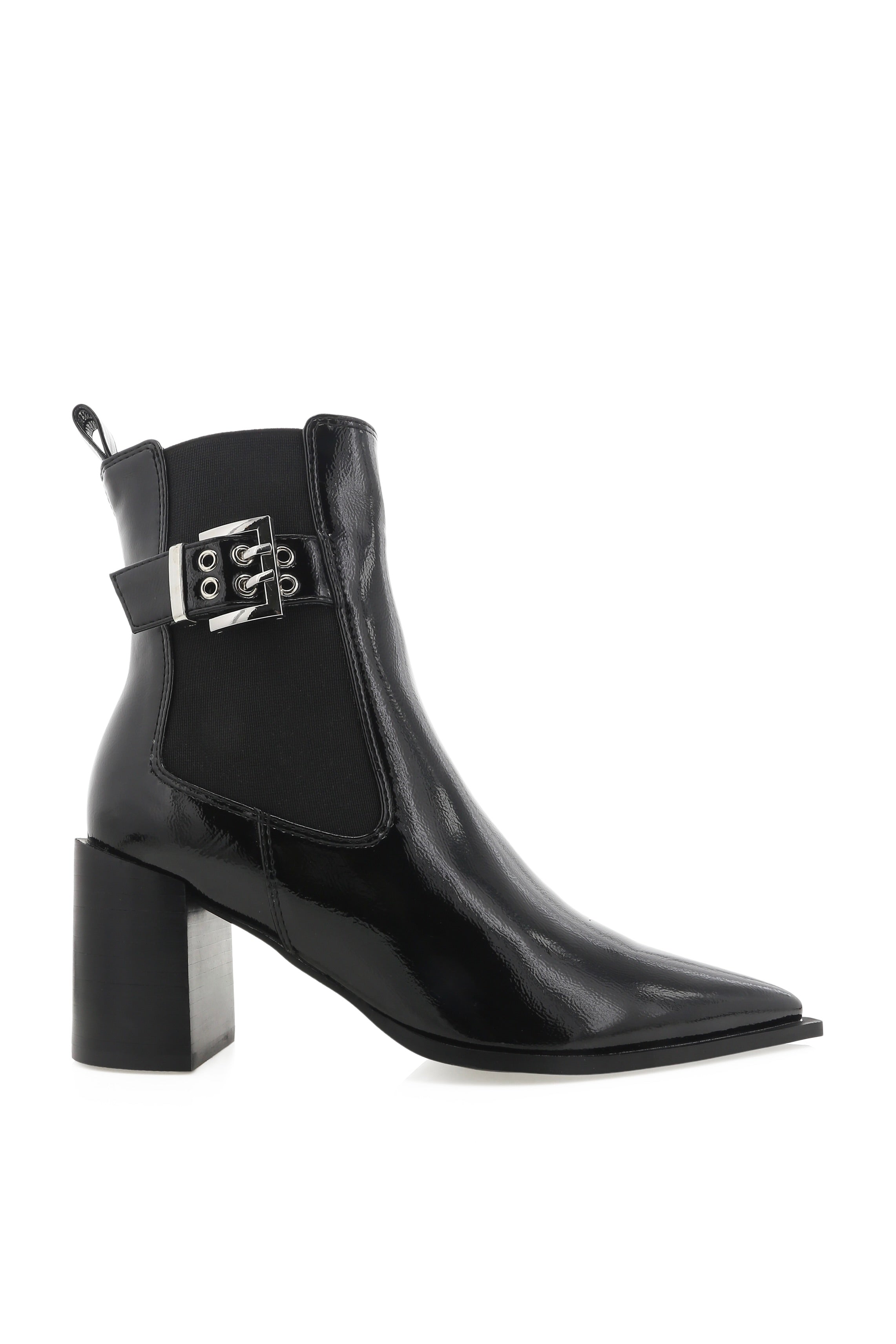 BILLINI - SEVARA - BLACK CRINKLE PATENT