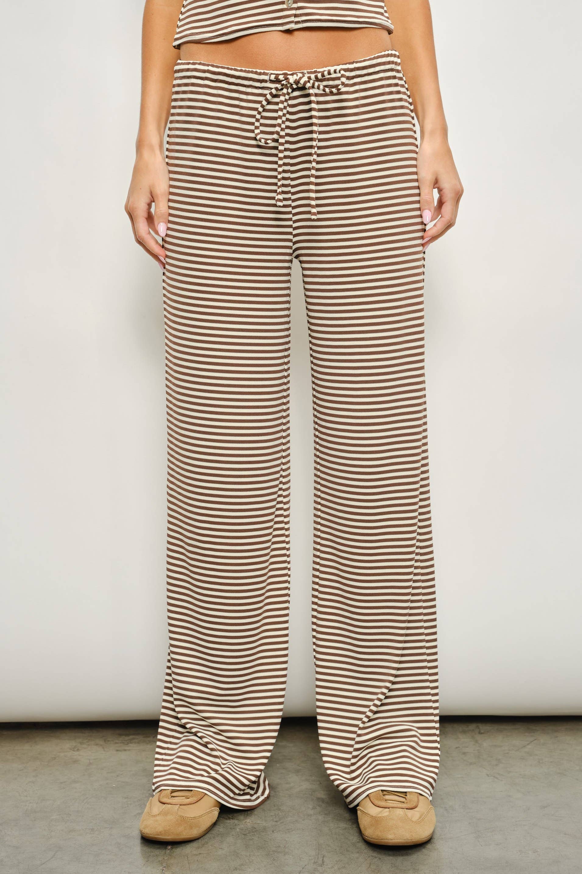 SOLANA BEACH STRIPED PANTS