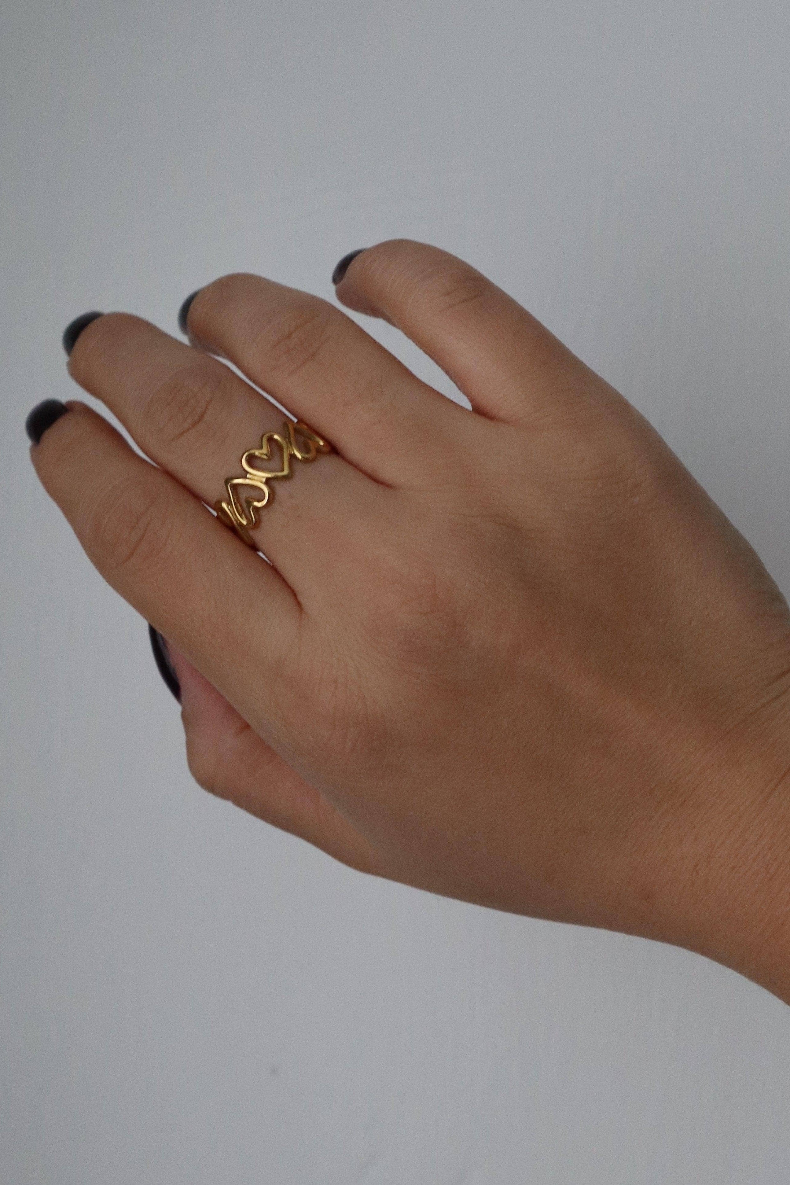 JESSA JEWELRY HEART RING