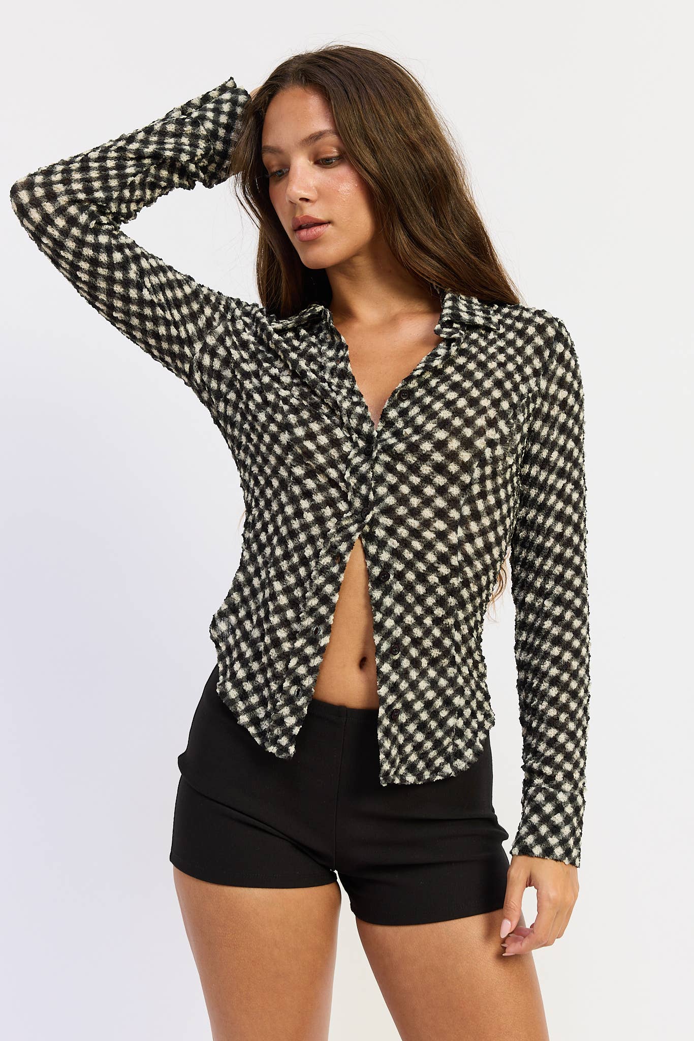 WREN GINGHAM BLOUSE