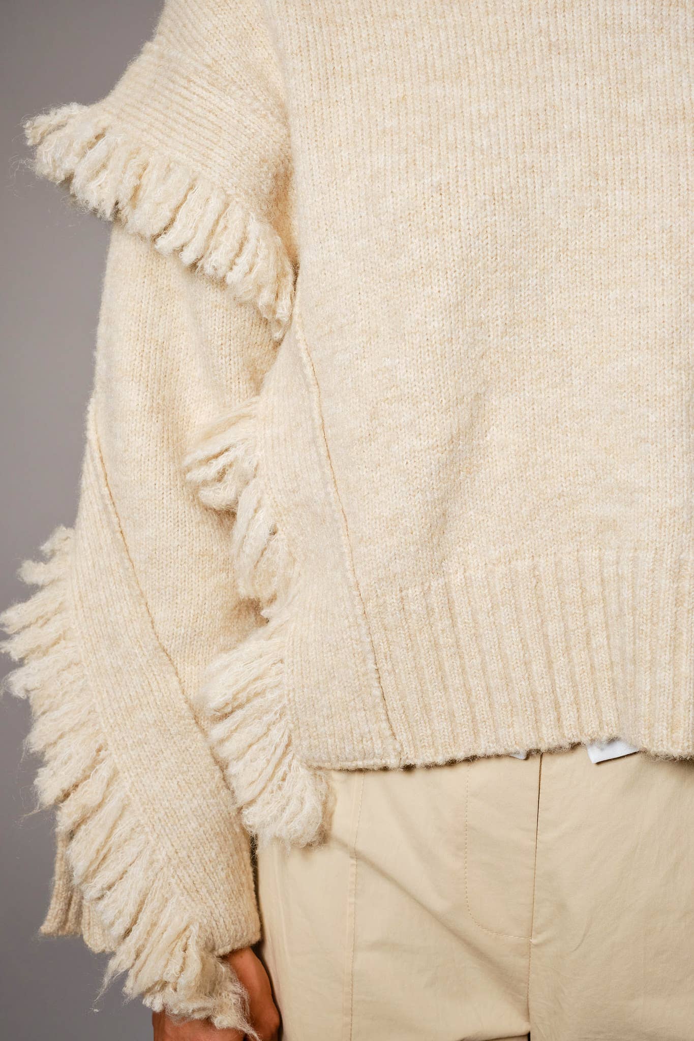 SIERRA FRINGE SWEATER