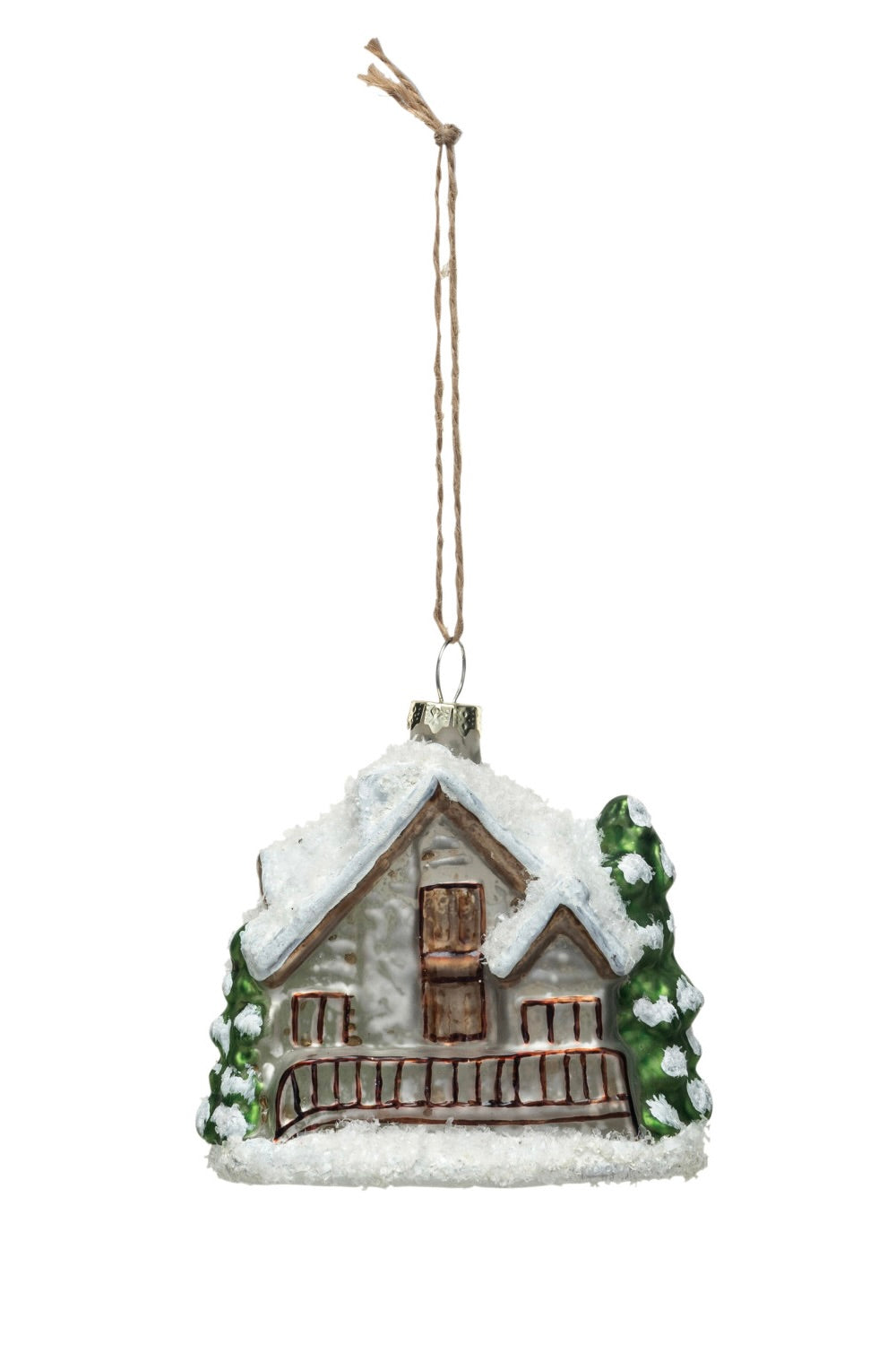 COZY CABIN ORNAMENT