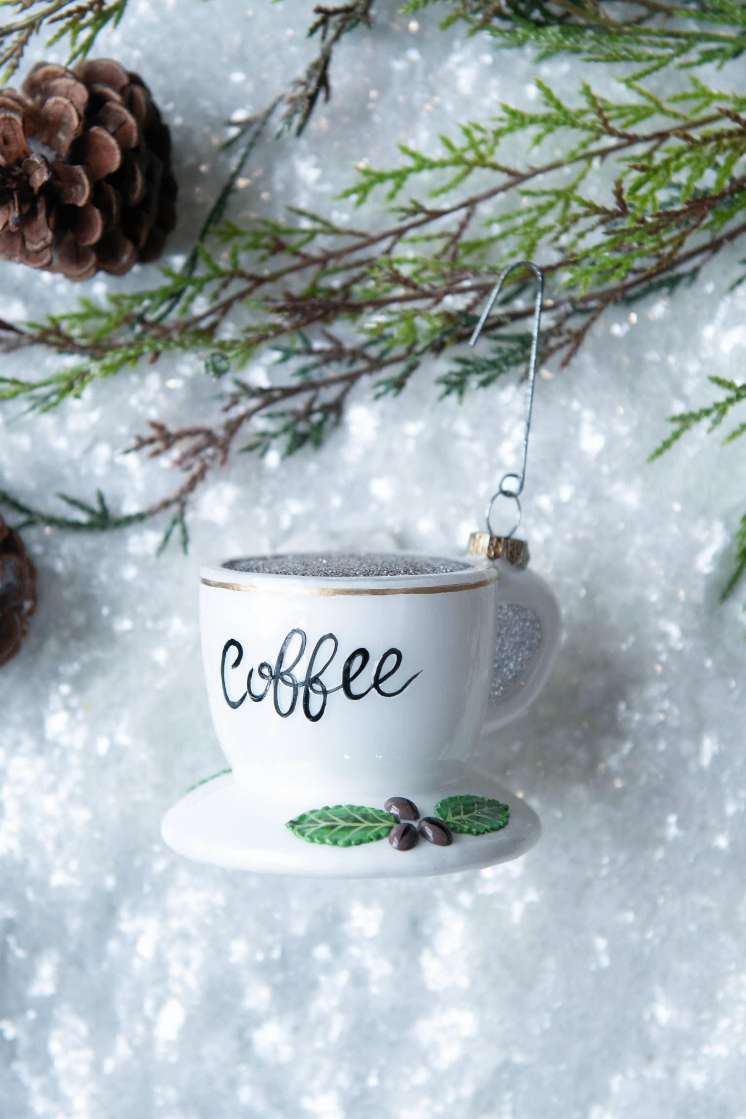 COFFEE CUP & SAUCER ORNAMENT