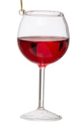 WINE GLASS ORNAMENT