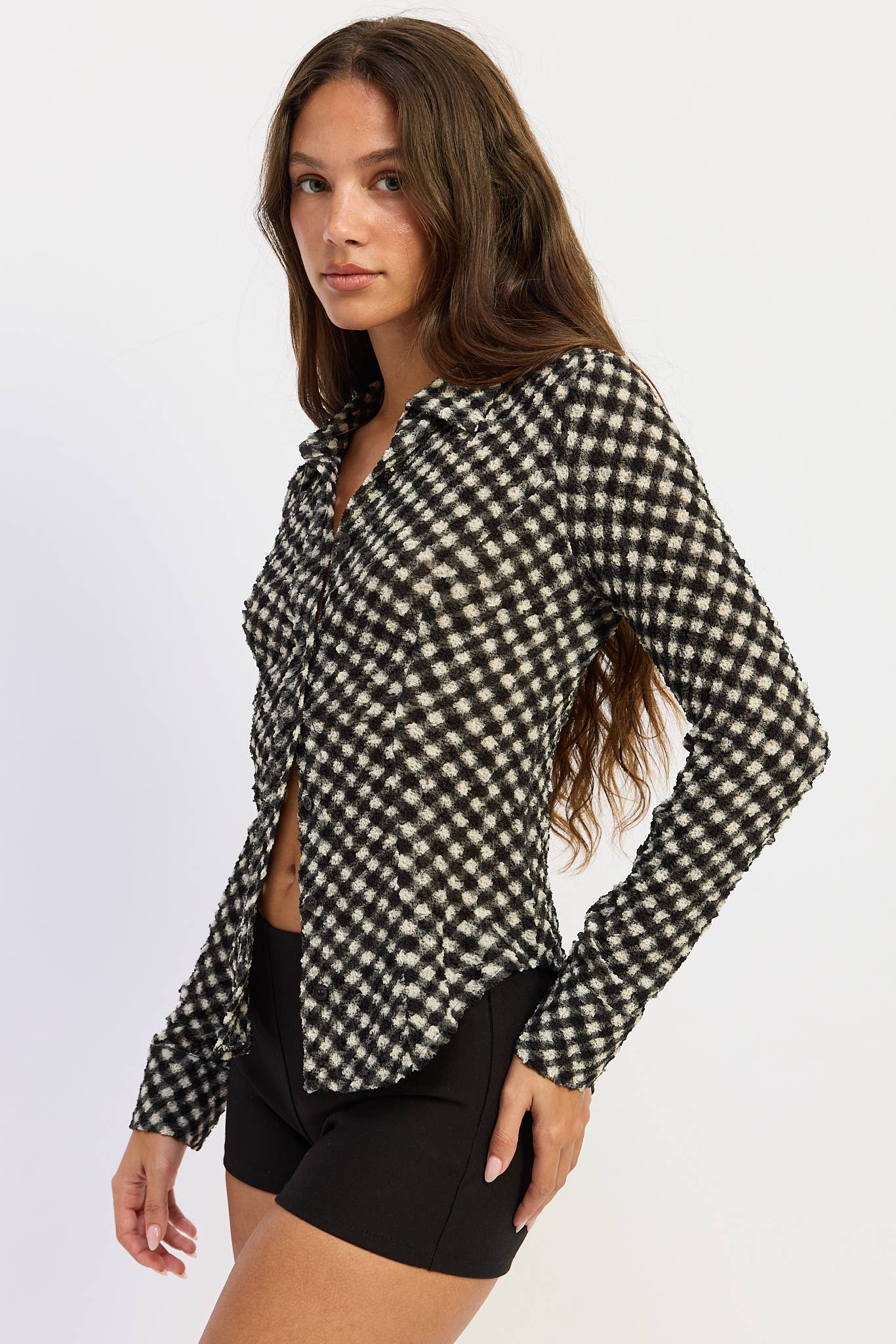 WREN GINGHAM BLOUSE