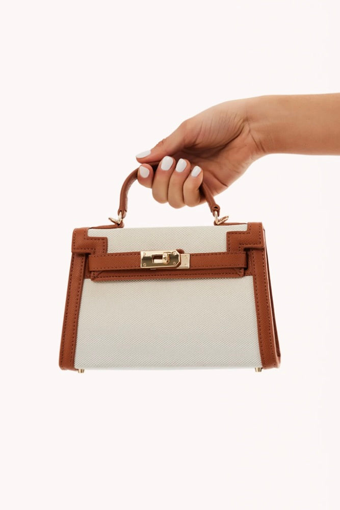 BILLINI - HARIETTE BAG - LINEN/TAN