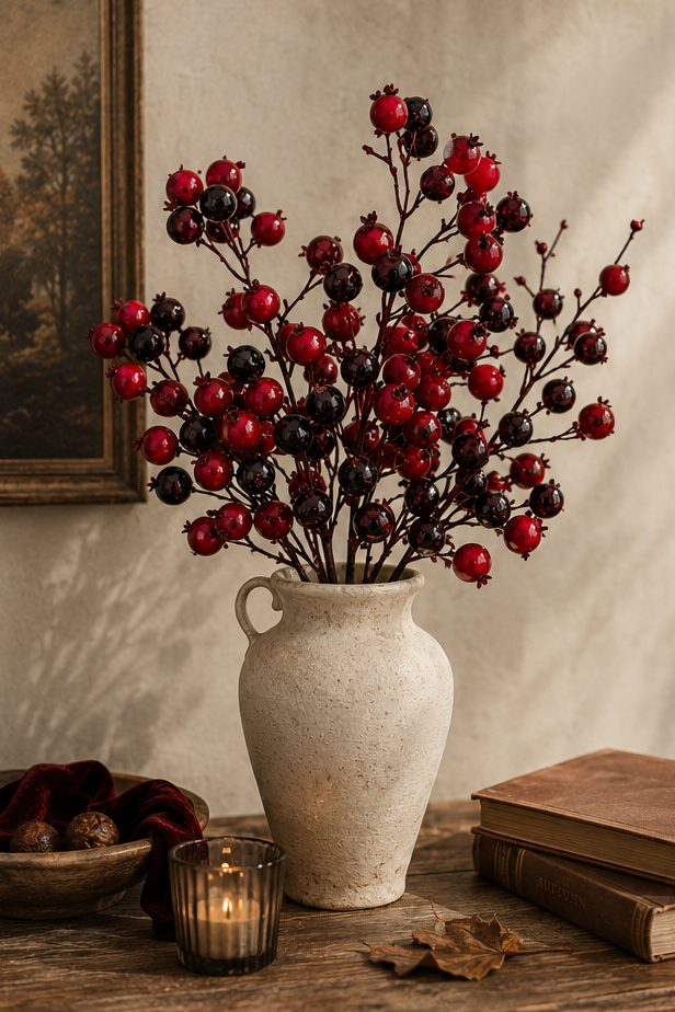 MIXED POMEGRANATE BRANCH