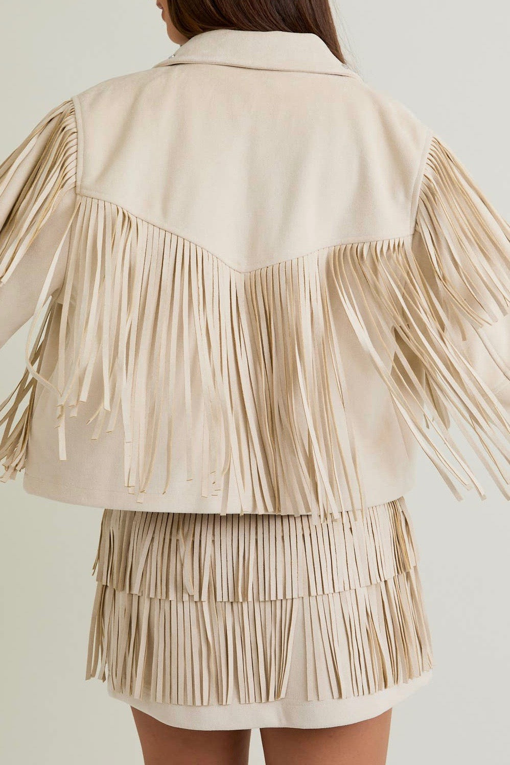 LEONA FRINGE JACKET