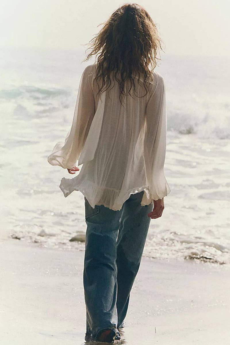 MAJORCA SHEER TOP