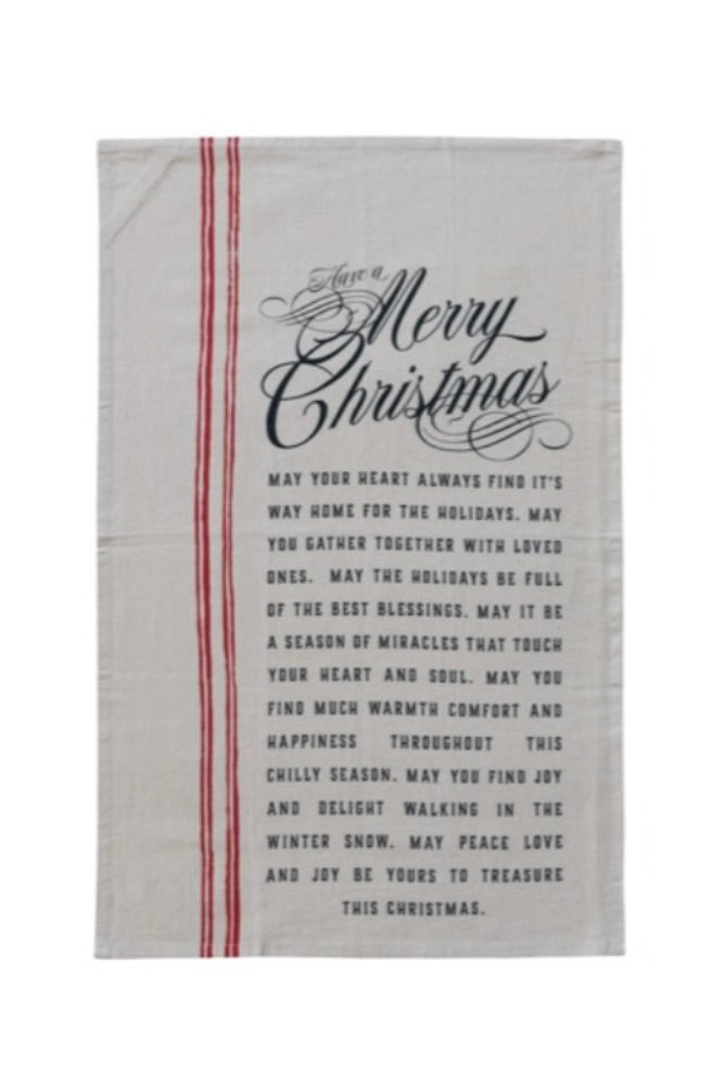 HOLIDAY TO REMEMBER TEA TOWELS