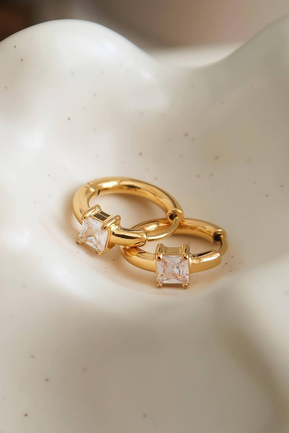 ADHARA HUGGIE EARRINGS
