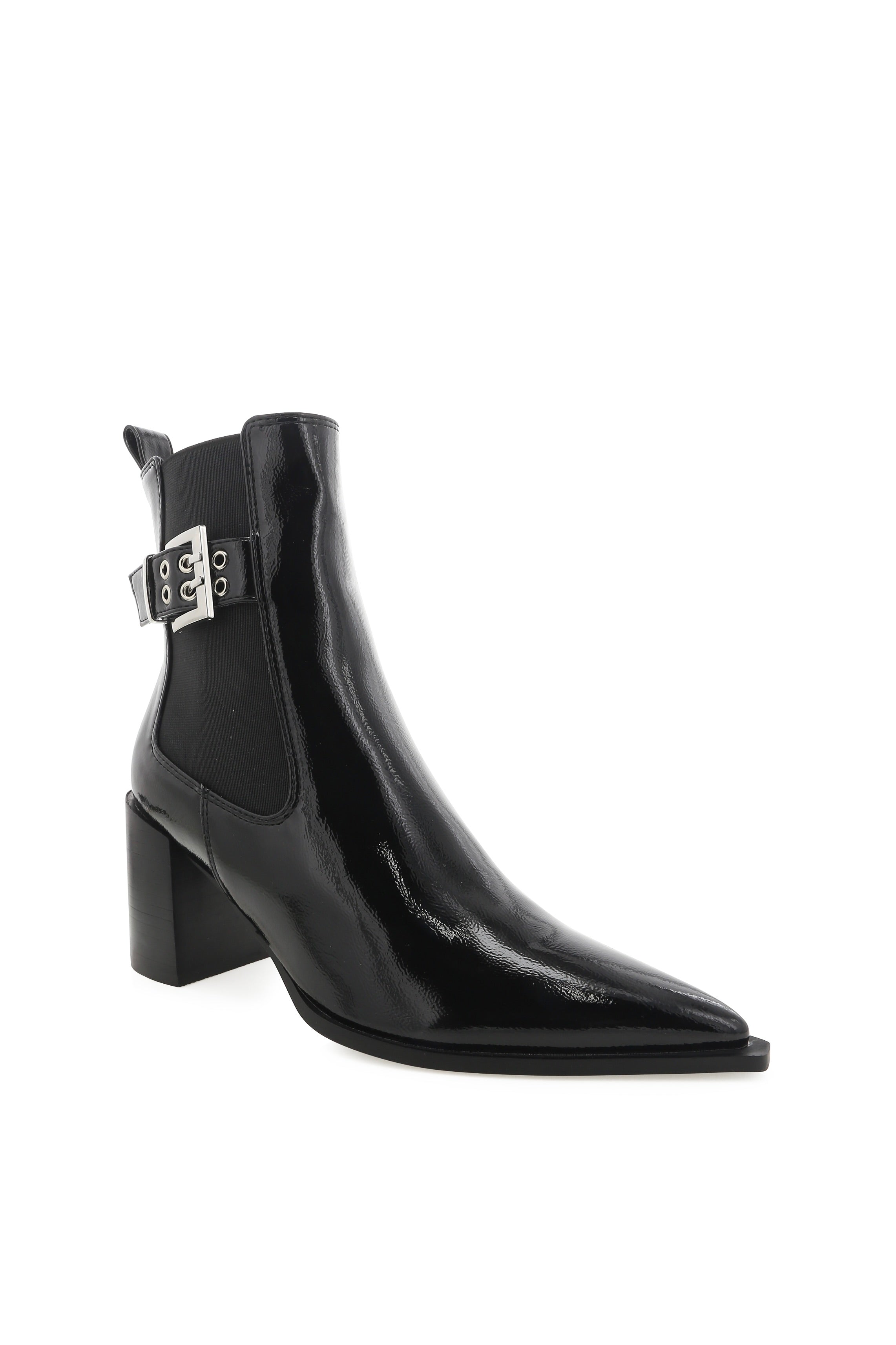 BILLINI - SEVARA - BLACK CRINKLE PATENT