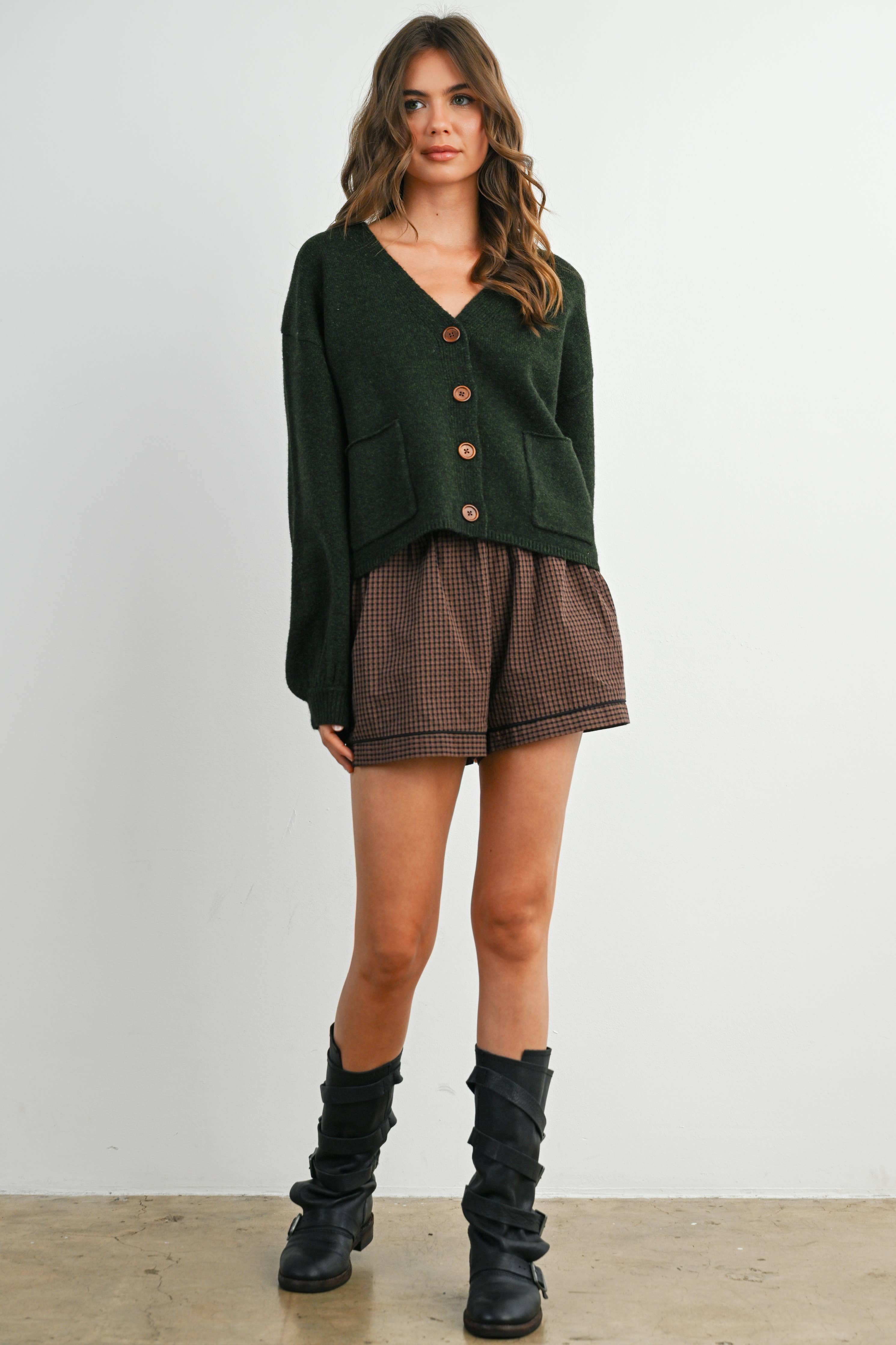 ASHFORD GINGHAM SHORT