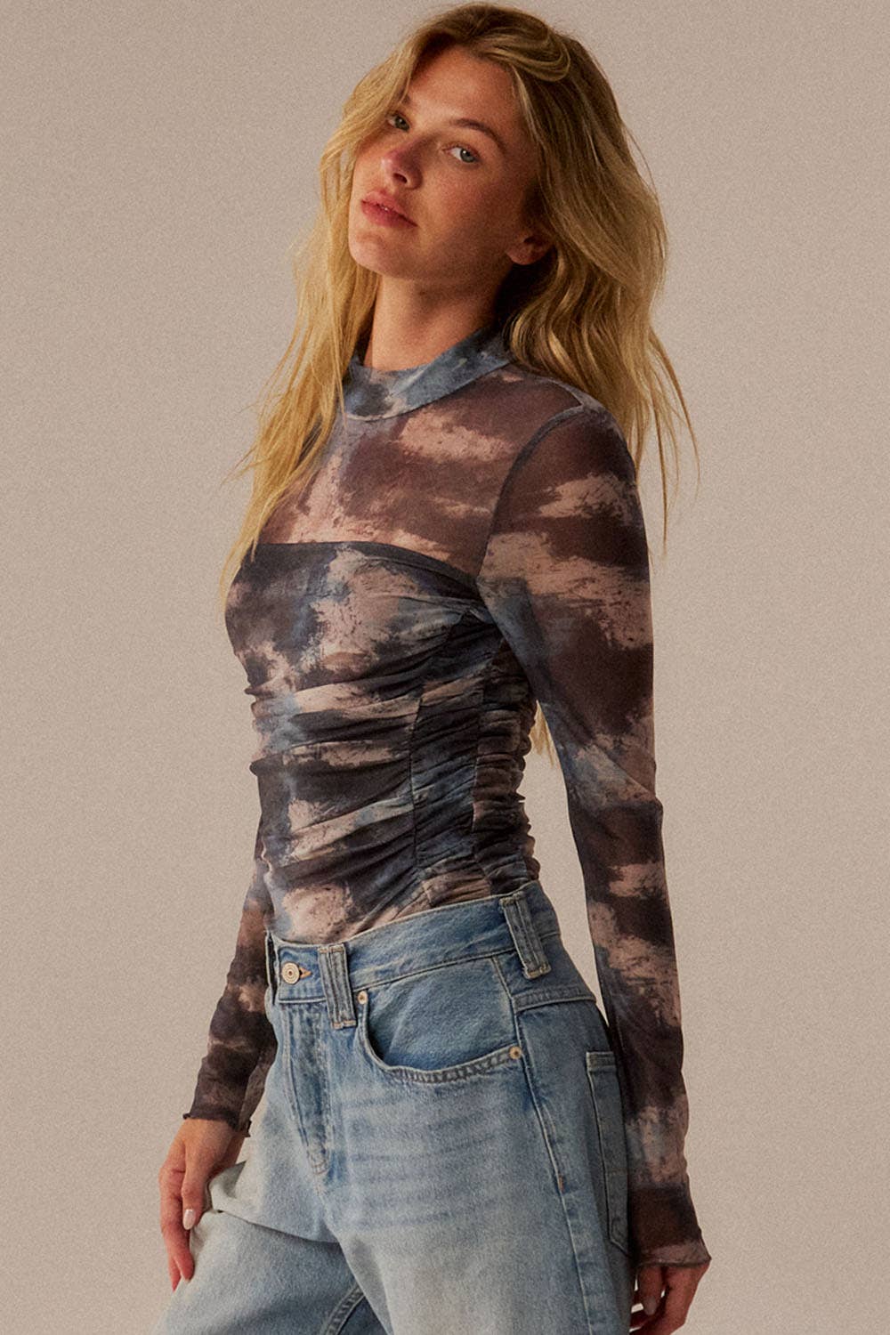 BOURDELLE MESH BODYSUIT