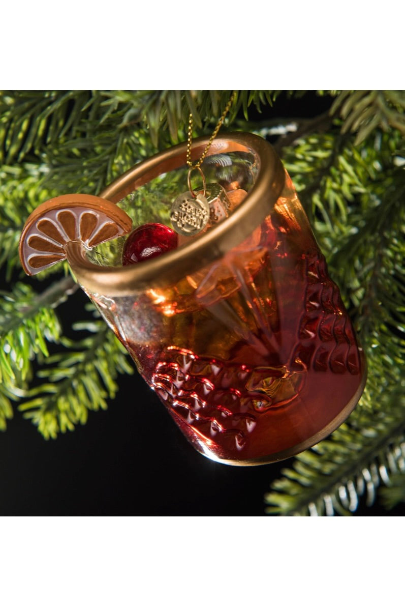 OLD FASHIONED COCKTAIL ORNAMENT