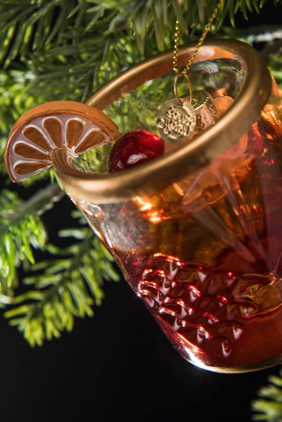 OLD FASHIONED COCKTAIL ORNAMENT