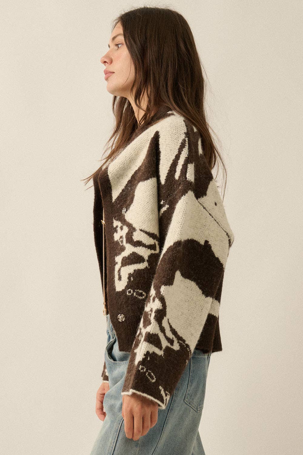 BRIDLE CREST CARDIGAN