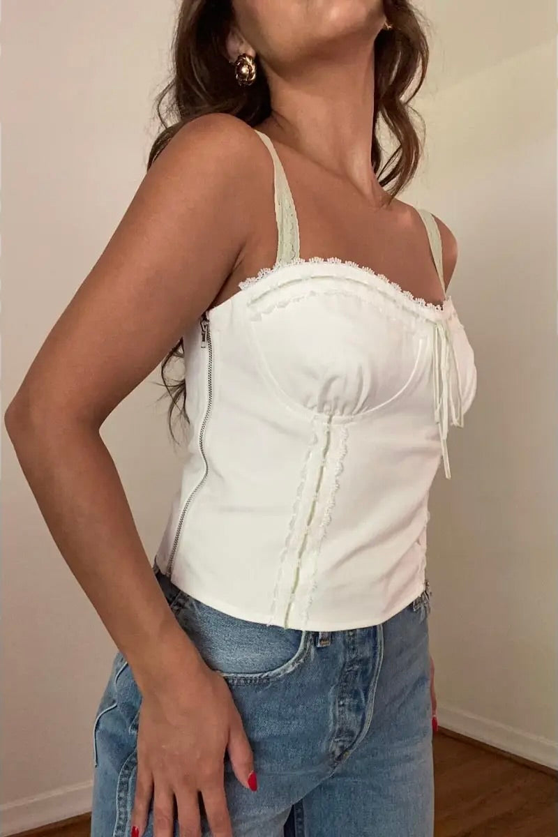 TALLADEGA CORSET TOP