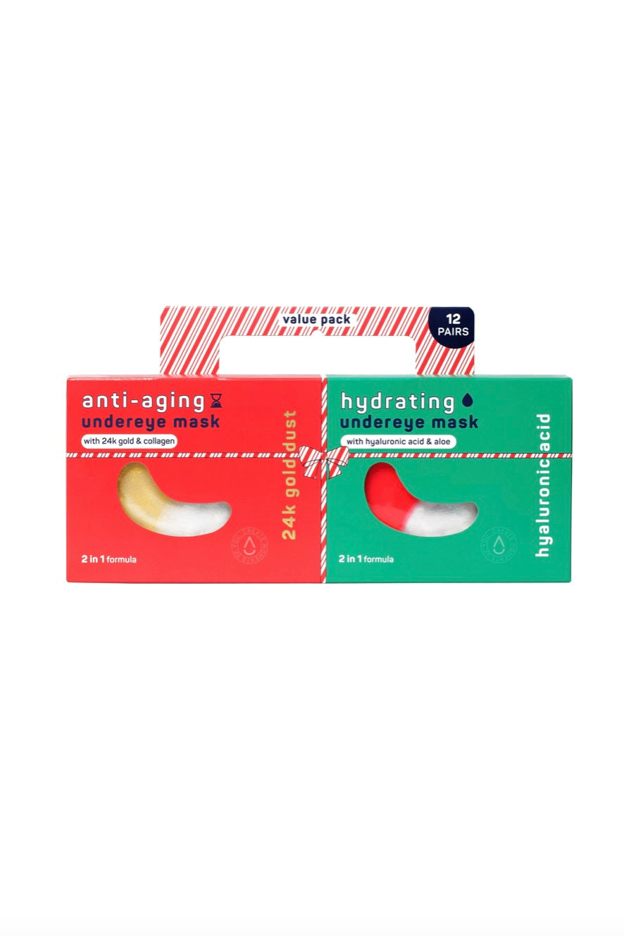HOLIDAY ANTI-AGING & HYDRATING EYE MASK DUO