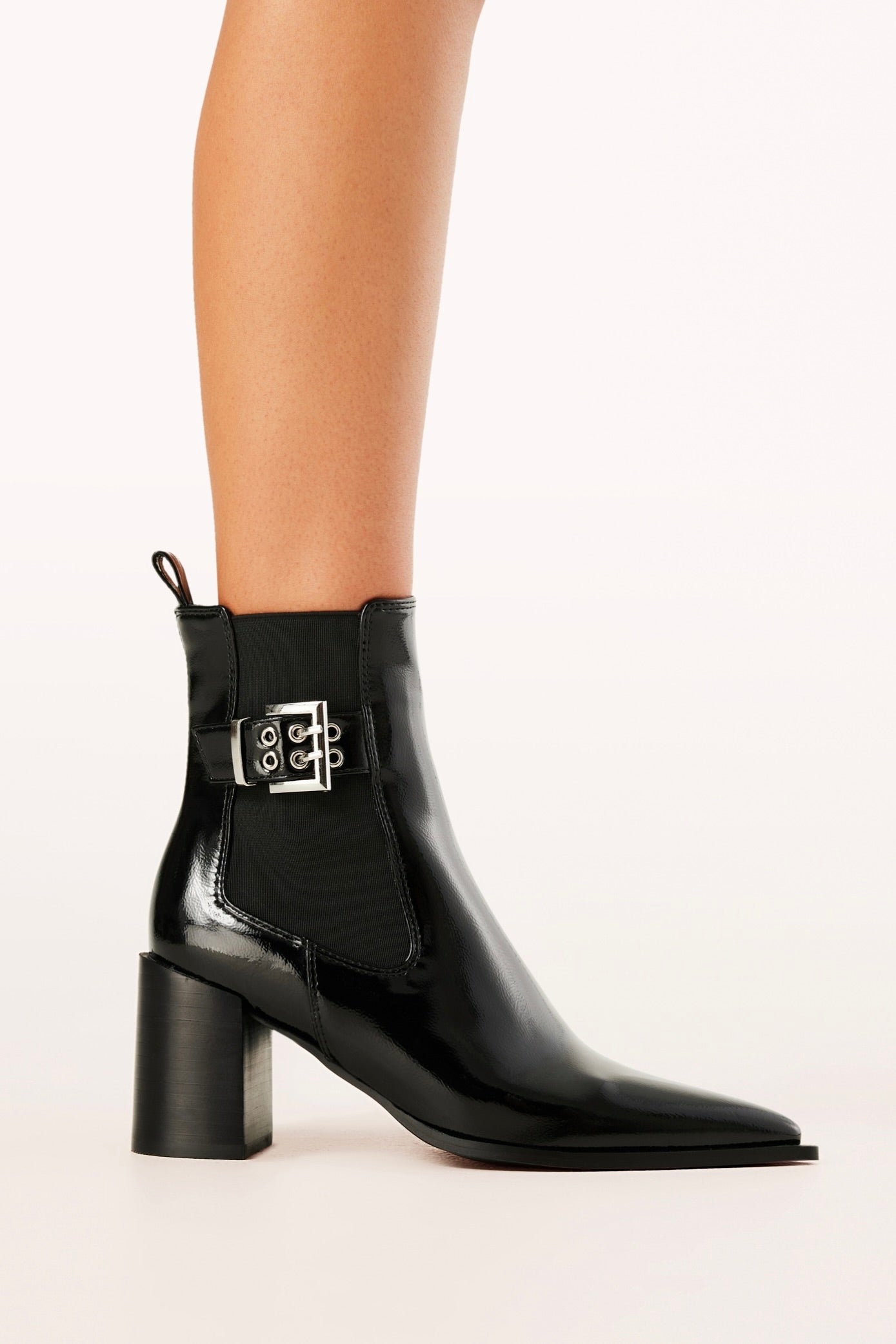 BILLINI - SEVARA - BLACK CRINKLE PATENT