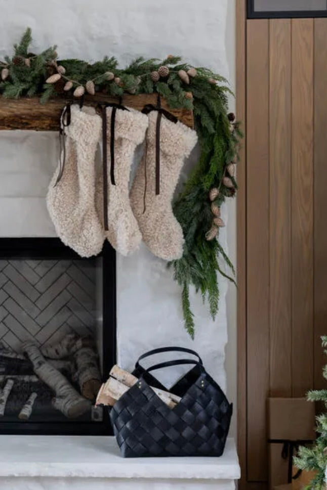 SHERPA FABRIC STOCKING