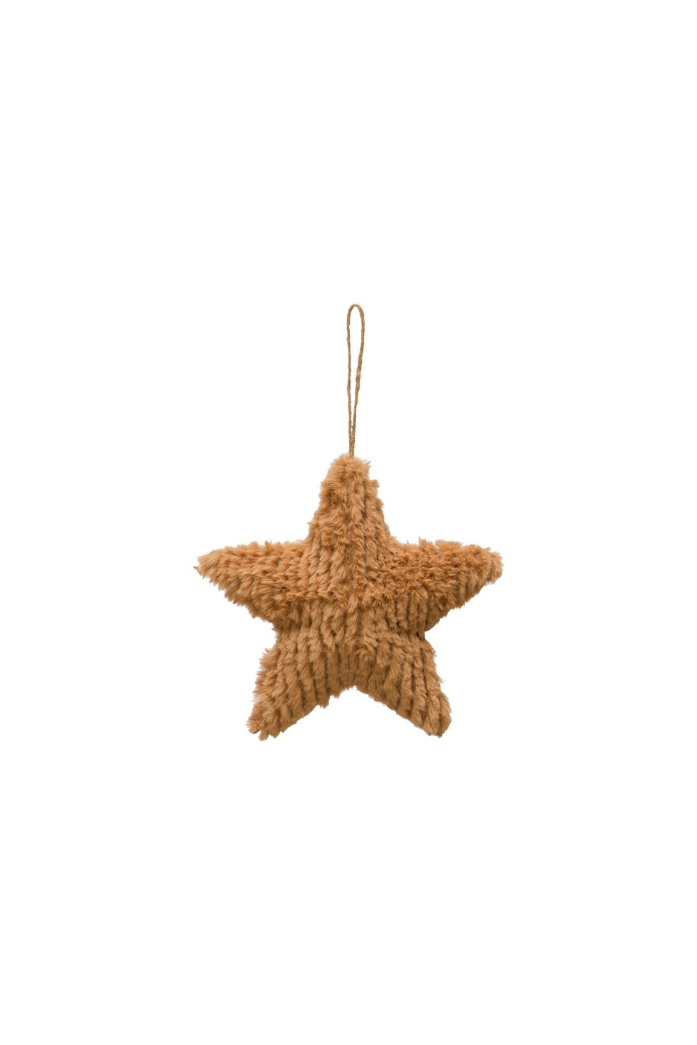 FUZZY STAR ORNAMENT