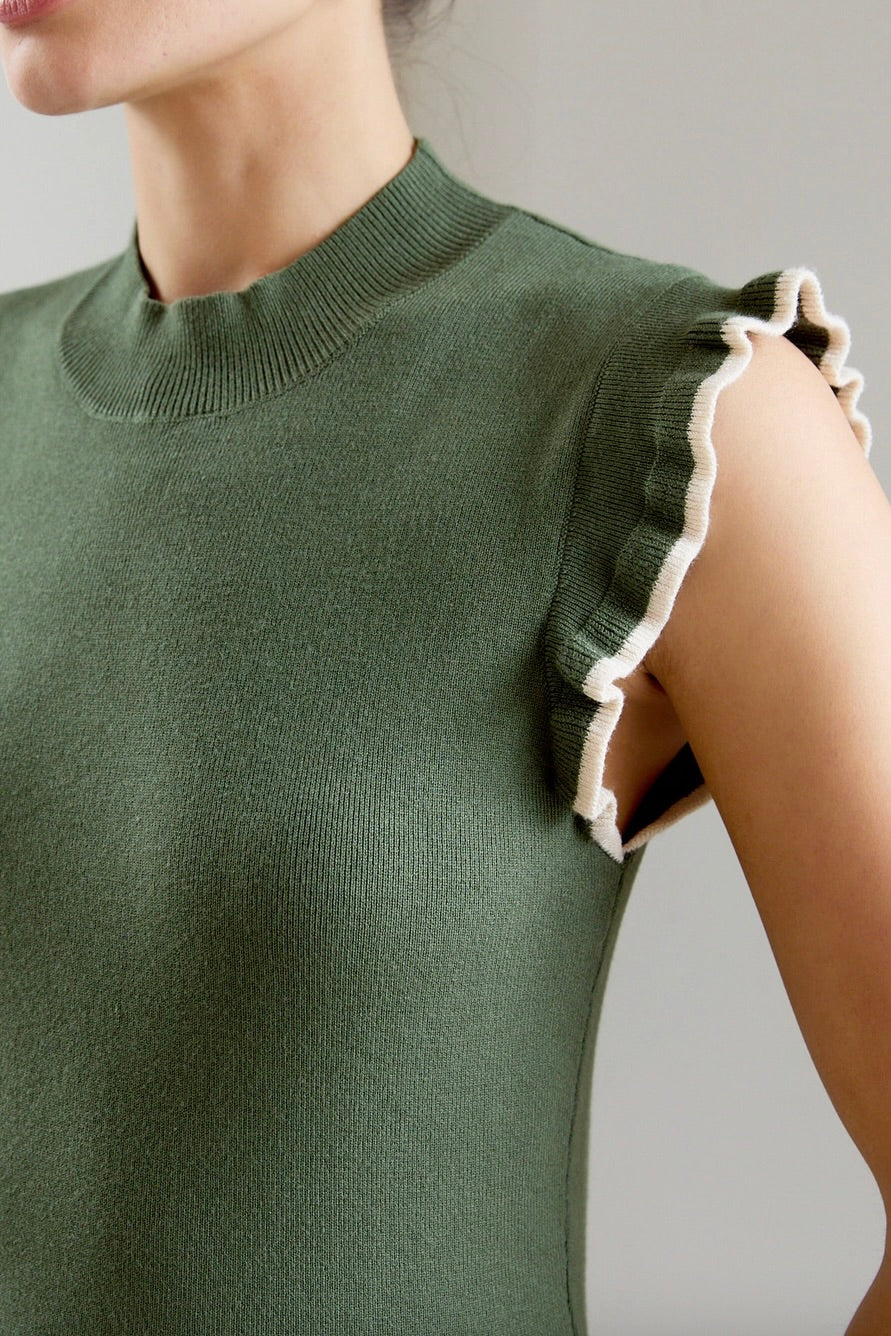 YATES RUFFLE TOP