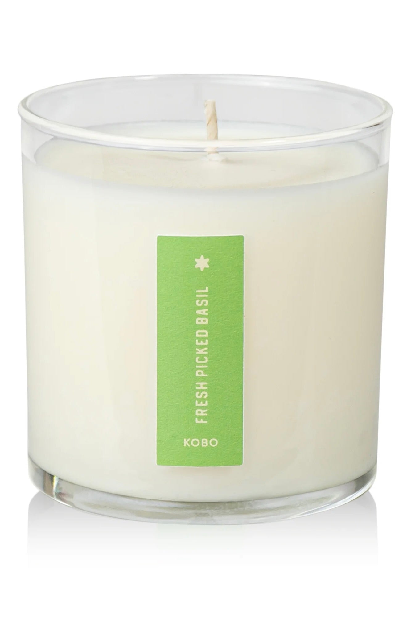 KOBO - PLANT THE BOX CANDLE - BASIL 9 OZ.