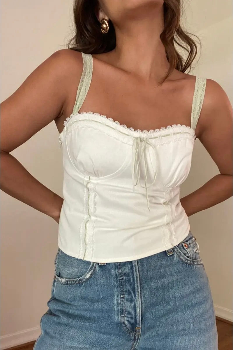 TALLADEGA CORSET TOP
