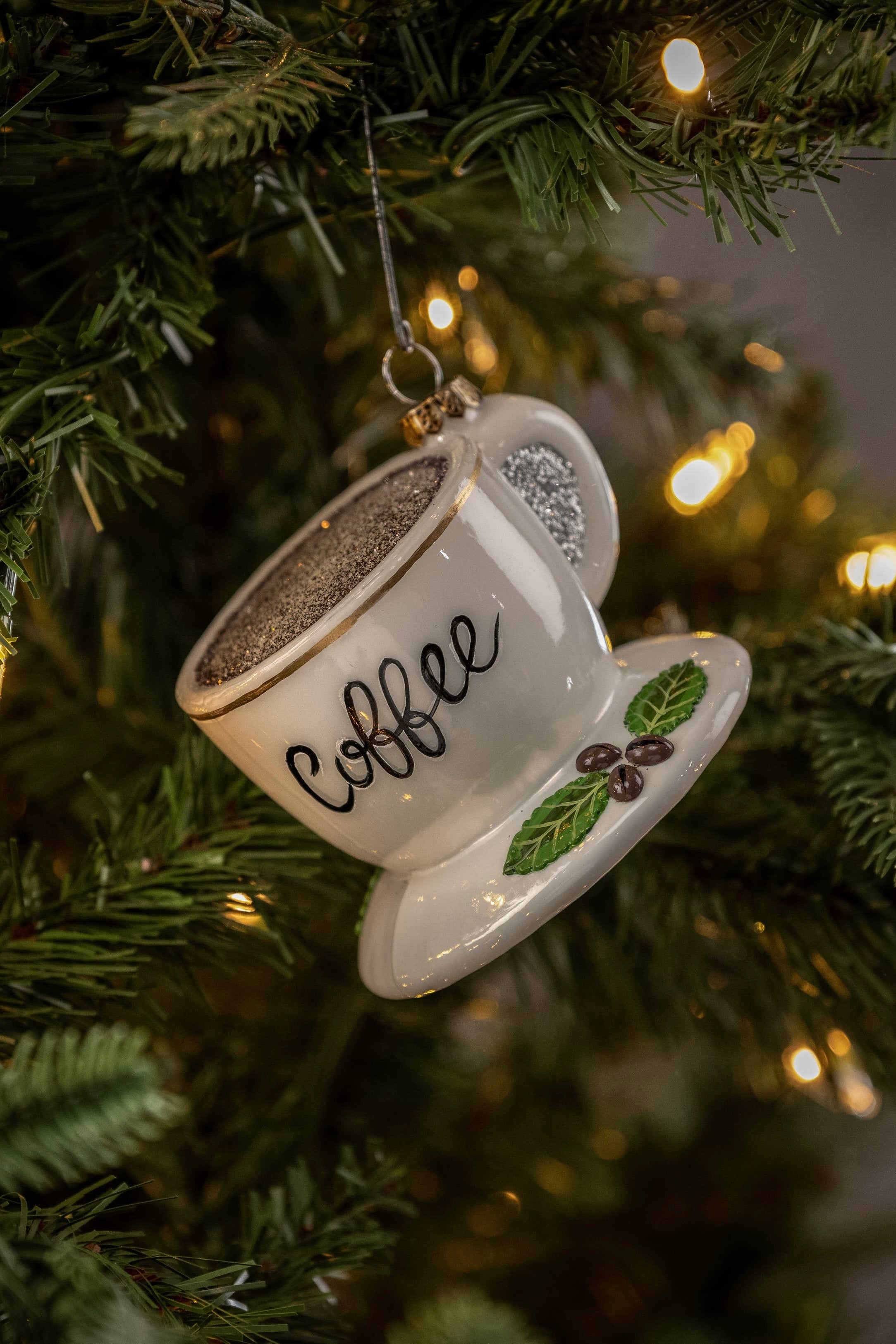 COFFEE CUP & SAUCER ORNAMENT
