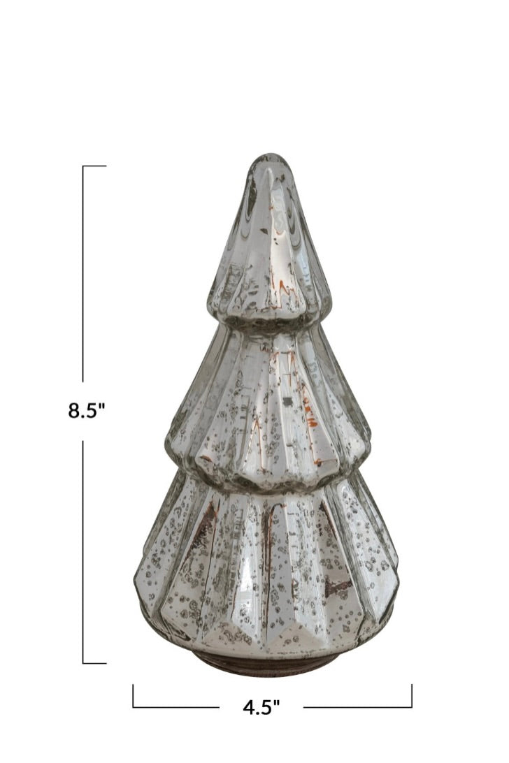 MERCURY GLASS TREE