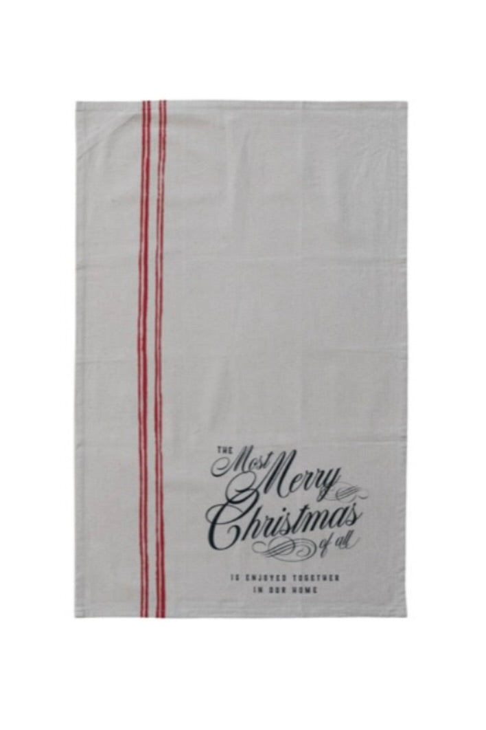 HOLIDAY TO REMEMBER TEA TOWELS