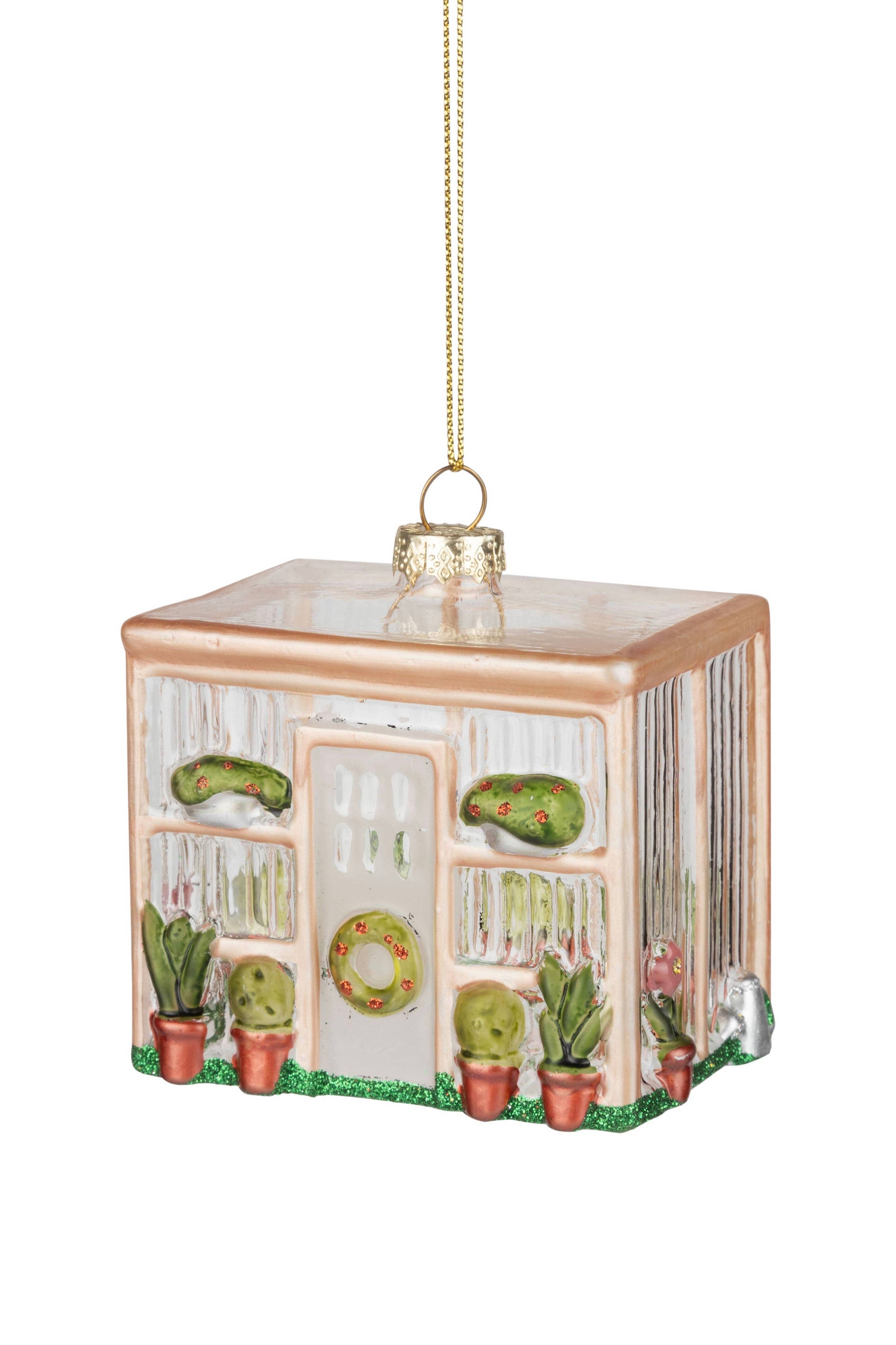 GREEN HOUSE ORNAMENT