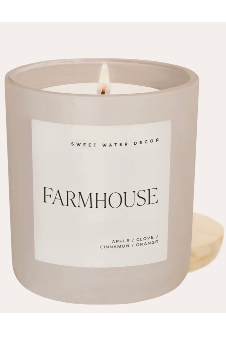 FARMHOUSE CANDLE 15OZ
