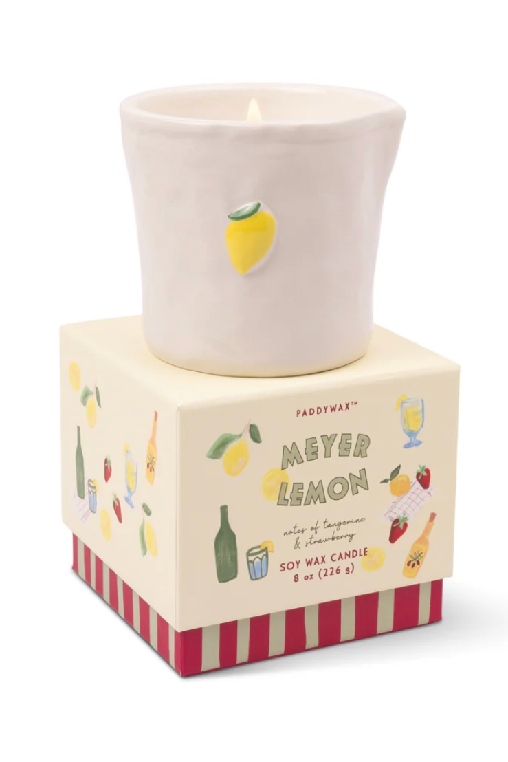 PADDYWAX - BISTRO CANDLE 8 OZ - MEYER LEMON