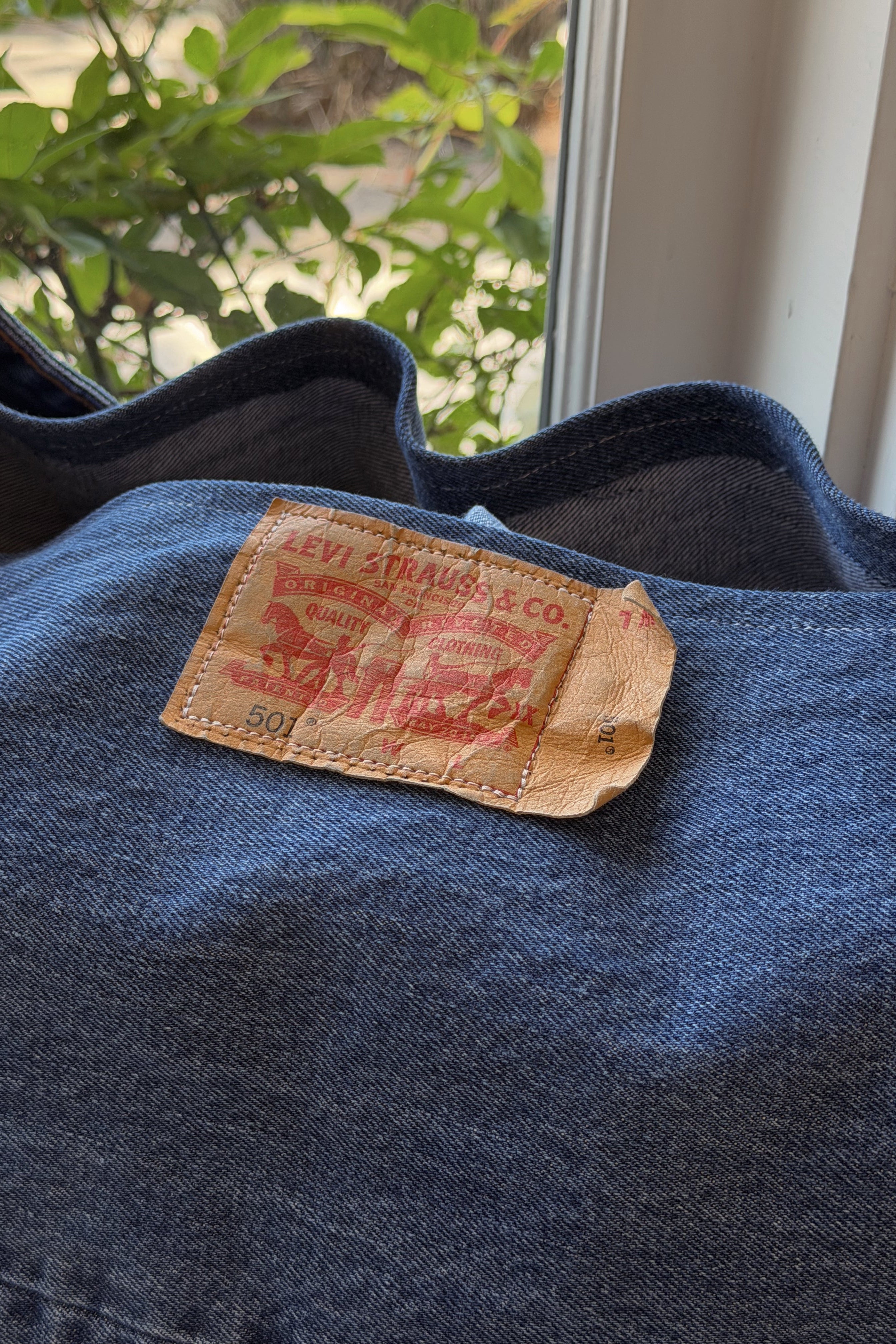 WORN WELL x SALT CULTURE DENIM BOHO BAG - LARGE