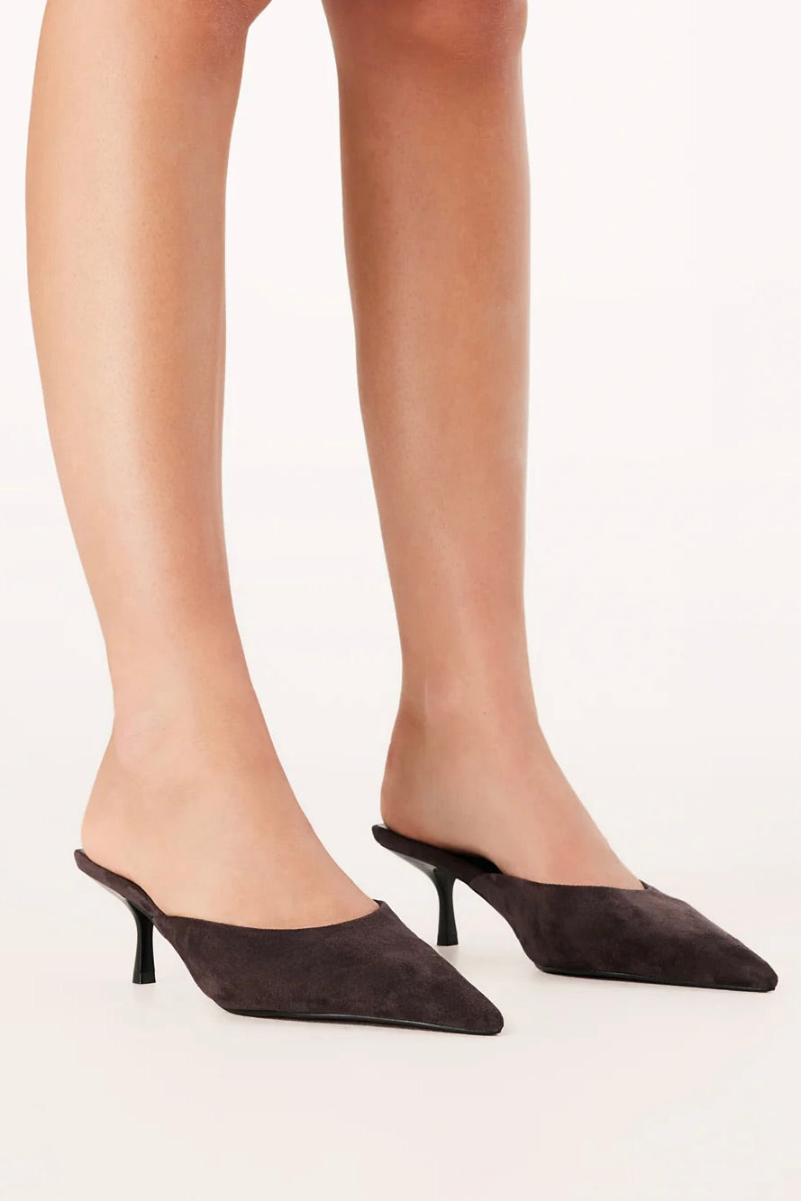 BILLINI - WYNONNA - DARK CACAO SUEDE