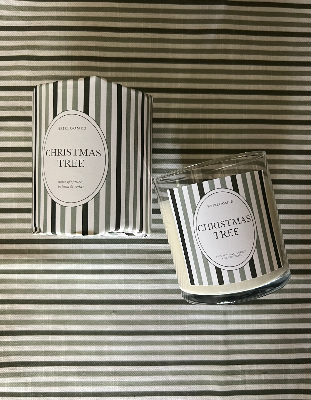 CHRISTMAS CANDLE - CHRISTMAS TREE