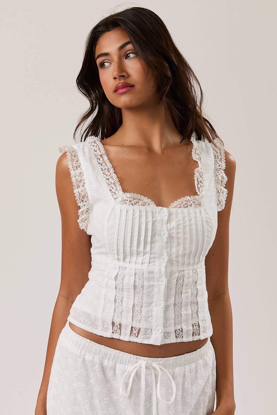 KNOXVILLE RUFFLE TOP
