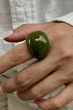 CHUNKY ACRYLIC RING