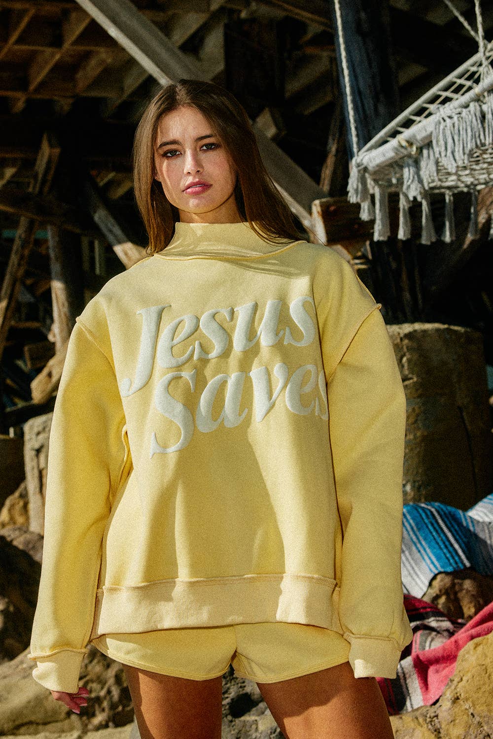 JESUS SAVES SWEATSHIRT
