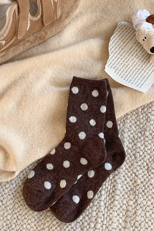 DOTTY COTTAGE SOCKS