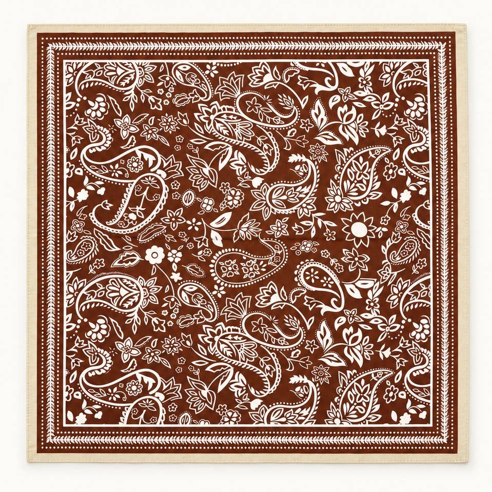 HERITAGE PAISLEY SCARF