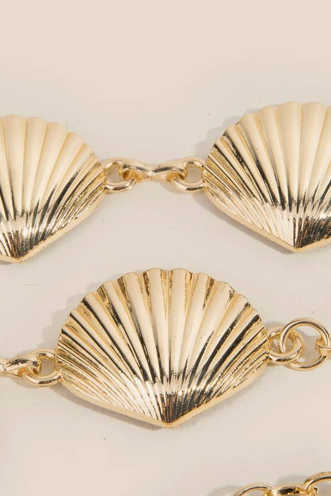 SEASHELL CHAIN BELT