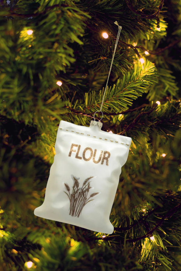 "FLOUR" SACK ORNAMENT