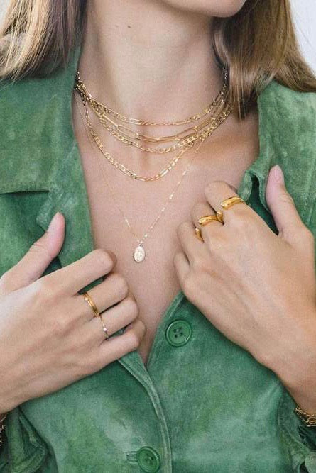 MAY MARTIN - LARGE FIGARO NECKLACE 16"